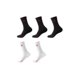 [5 пар] Черный + Черный + Черный + Белый + Белый