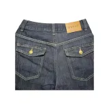 Темно-синий, длина до щиколотки