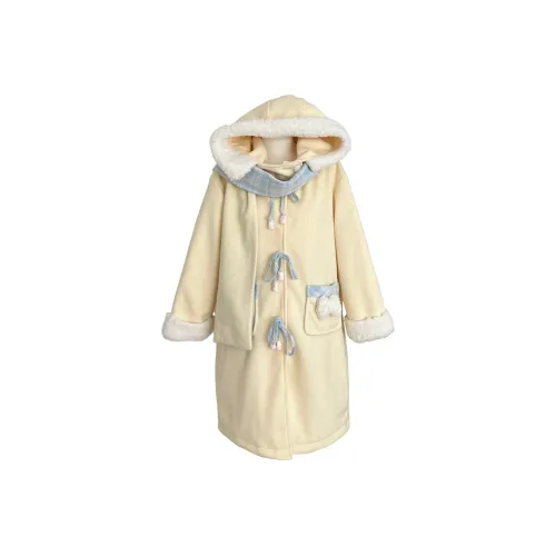 GRAYISMOON Заварной Женское Пальто