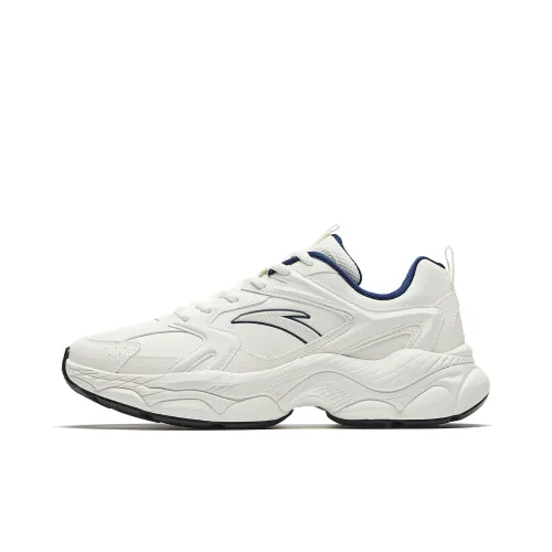 Anta Низкий топ Повседневная обувь Мужская Белый Синий