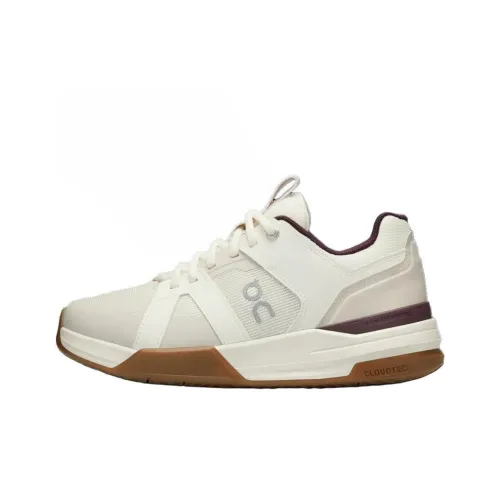 Atmos x On THE ROGER Clubhouse Pro Low Топ Кроссовки для тенниса Женские Айвори Белый