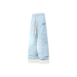 Синий, утепленный