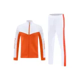 Комплект [Оранжевый и Белый Топ + Белые и Оранжевые Штаны]