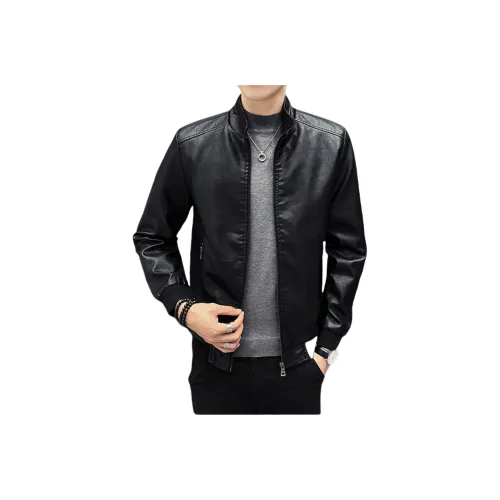 ZMHT Черный Унисекс Кожаные куртки