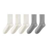 Молоко Белый 3 Упаковки + Светло-Серый 2 Упаковки [5 Упаковок]