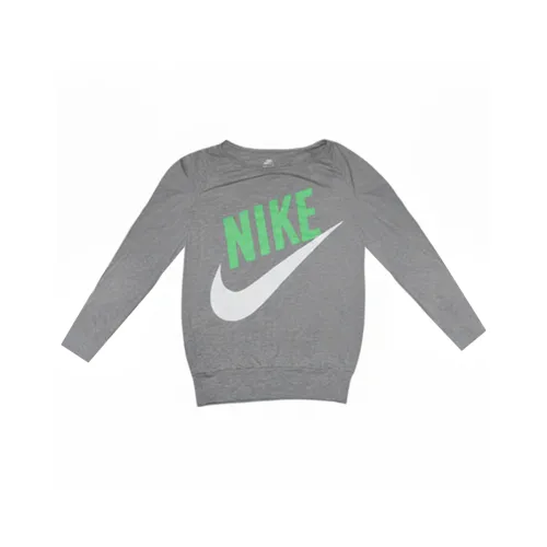 Nike Светло-серые Женские T-рубашки