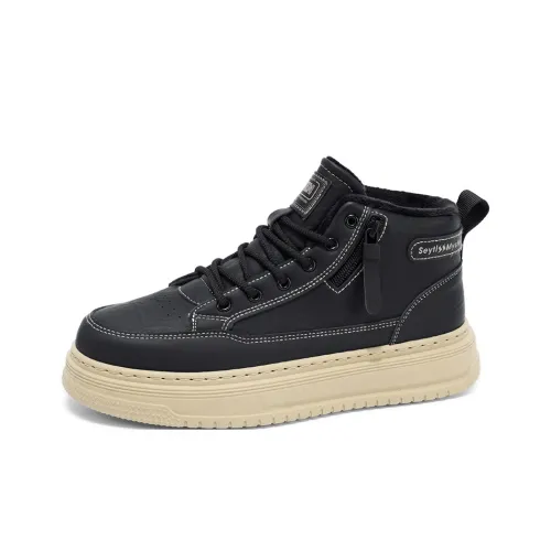 HEIWEILU Теплоизоляционное покрытие устойчивое к истиранию высокий топ повседневная обувь мужская