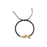 Пони Подарочный Набор Черный Браслет-Шнурок (Мужской)