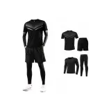 Флисовая подкладка, черный комплект (длинный рукав, размер больше, пуховик на 2 размера больше)