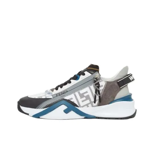 FENDI FLow Low Топ Повседневная обувь Мужской Белый