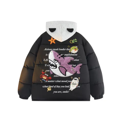 PAUL COSTELLOE Хлопковый пуховик унисекс