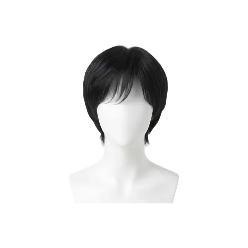 Mousse Na Дифференциальная Расчесанная Кепка Мужская Перука Объемная и Толстая Корейский стиль Человеческий LIKE Парики