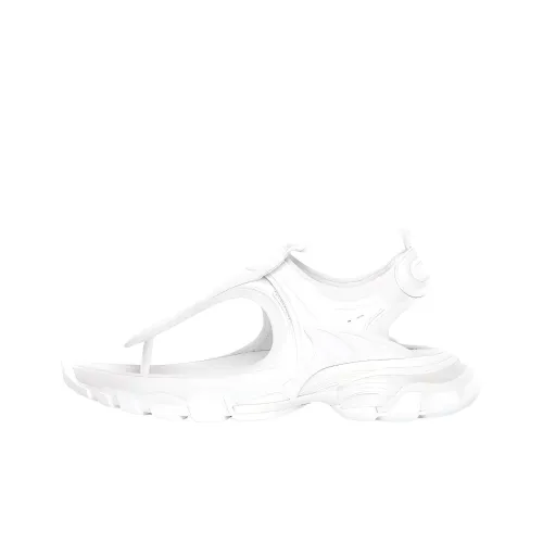 Balenciaga Track 2,0 Резиновая подошва Шлепанцы Женские Белые