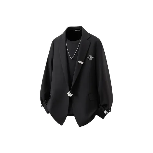 KNOCKSPARK Весенний Осенний Сезон Бизнес Костюм Пальто Унисекс