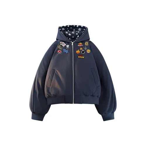 PISYPOX Хлопковый пуховик Пальто Унисекс