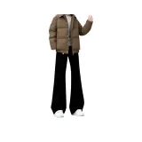 Черный [с флисовой подкладкой и утепленный]