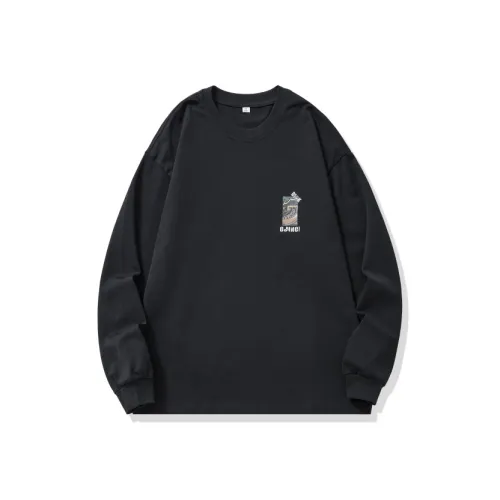 DZH Черные Мужские T-Рубашки