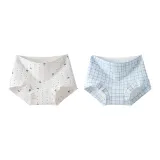 Белый бант + синий квадрат