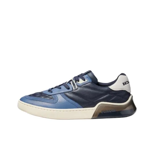 COACH Низкий Топ Стильный Скейтбординг Мужской Полночный Синий