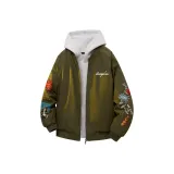 Армейский зеленый [утепленный, термический, пуховая куртка]