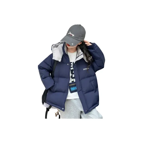 MUTONGSHAONIAN Темно-синий школьный возраст пуховики