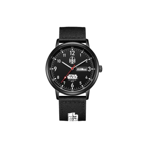 Disney Кварцевый механизм Ткани вязаные Микрофибра Ремешок с Микрофибра Основа Часы Унисекс Многоцветный Циферблат