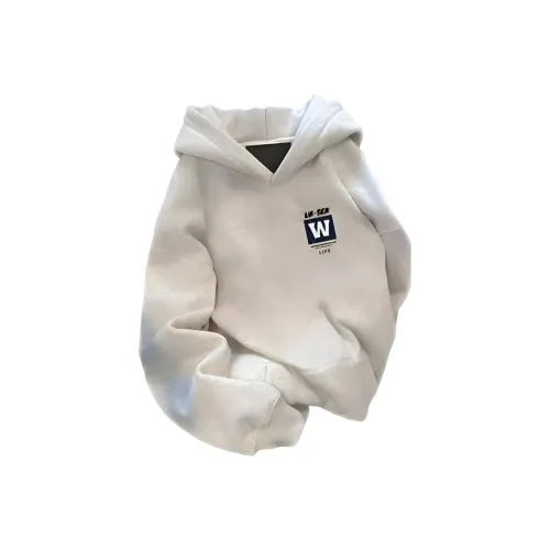 GOYN Белый Серый Школьные Свитшоты