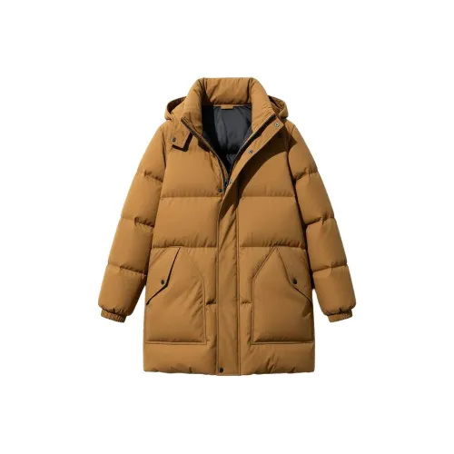 FLIM Имбирно-желтый Женские пуховики