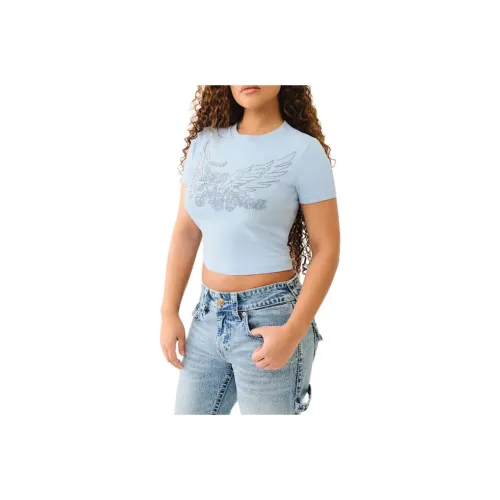 True Religion Sky Blue Женские T-рубашки