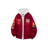 Бордовый [MY1099 Пуховая куртка] (Термический, Нескользкий, Стильный)