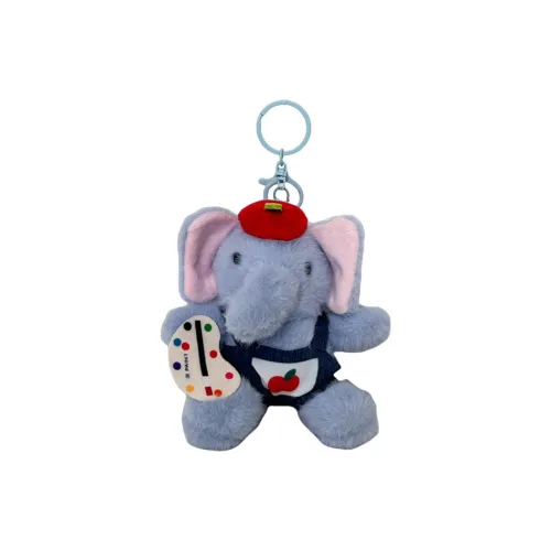 AIBINGQING Милый Little Elephant Плюшевая Подвеска 13 см Длина Тела