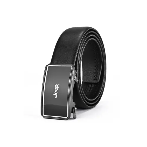 Jeep Ремень из коровьей кожи спилок мужской 3,5 см