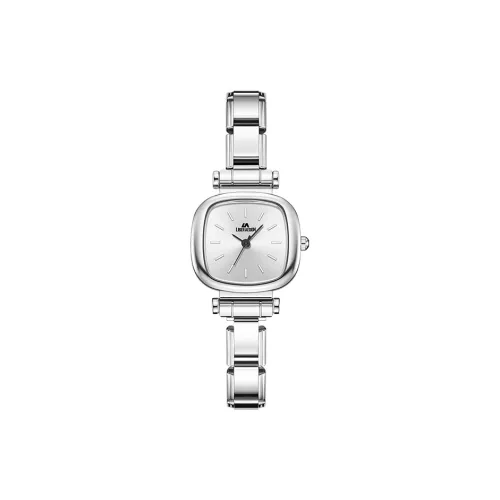 LIBER AEDON Наручные часы Кварцевый механизм Серебристый циферблат Женские часы