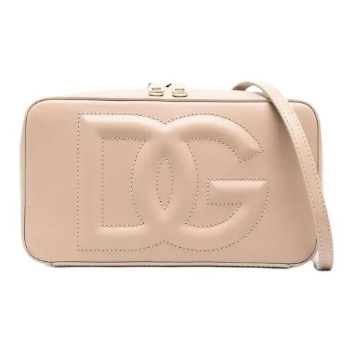 Dolce Gabbana Телячья кожа Сумка через плечо Женская Розовая