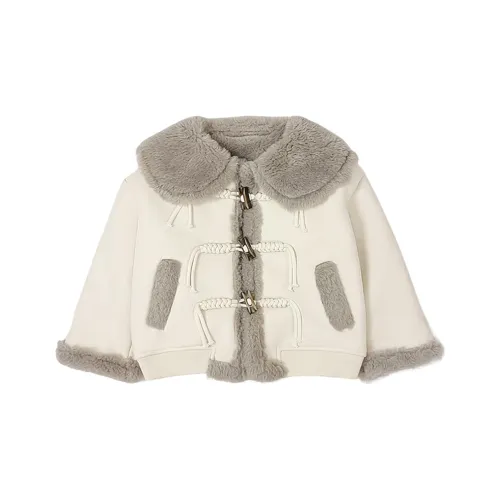 IMAU Бежевый KIDS Шерстяное пальто