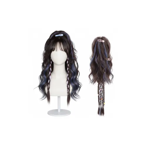 QIYEXUE Многоцветный Плетеный Полузаплетенный Ротанг Волосы Плетение Косичка Парик