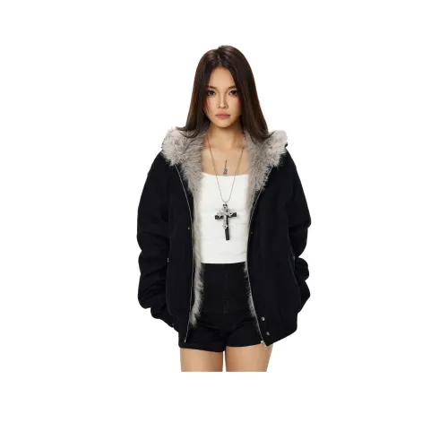 Wen Shan Черный Женские пуховики