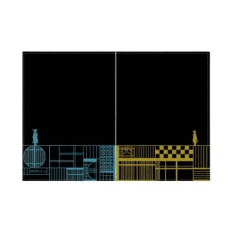 UFOTABLE Demon Slayer Kimetsu No Yaiba The Movie Infinite City Chapter 1 Collaboration Café Третье издание Карта Коробка