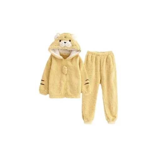 J TOO Курица Яйцо Желток Унисекс Пижамные комплекты