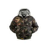 Военный стиль Camo [Укороченный с капюшоном, гора Hawk]