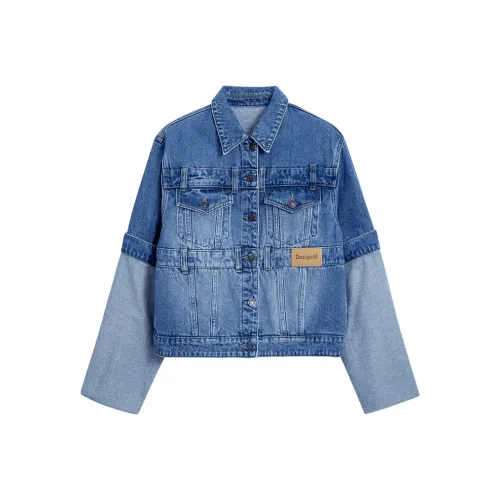Desigual Blue Женские Джинсовые Куртки