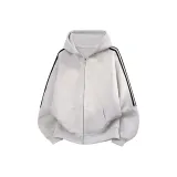 3-Stripes White Gray Thin [Стандартный размер]