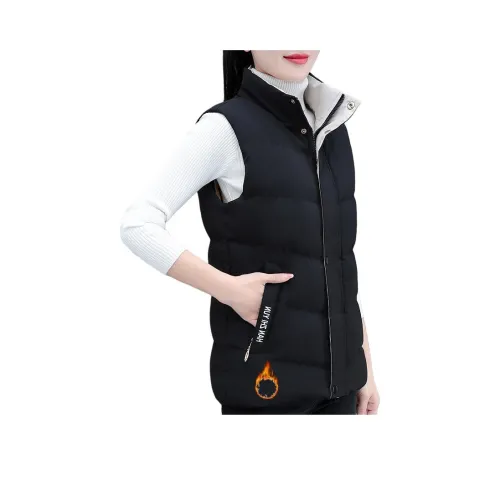 MOUSIDEYOUHUO Пуховый хлопковый жилет женский