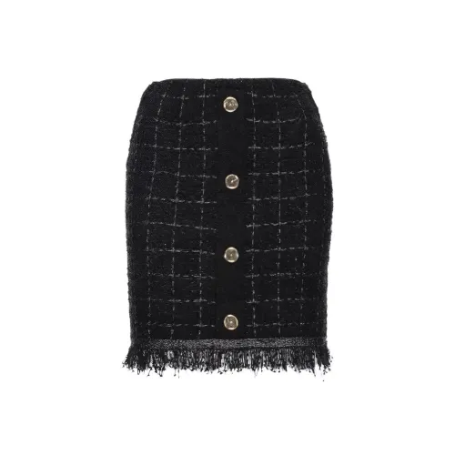 PINKO Черная Женская Повседневная Короткая Юбка