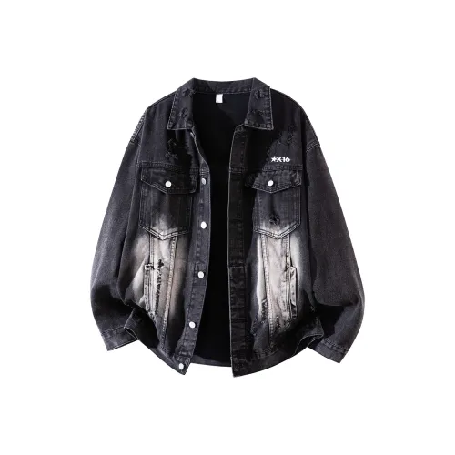 X1617 Унисекс Джинсовые куртки