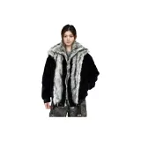 Чёрный Волчий Король (Пуховая куртка)