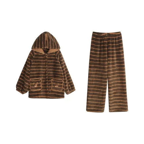 XUANZHITING Осенне-зимний комплект пижам для женщин