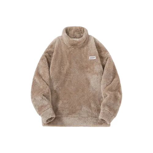 SNOOPY Khaki Unisex Свитшоты