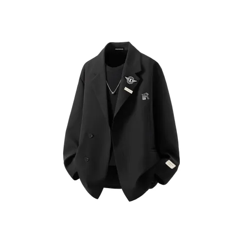 KNOCKSPARK Весенний Осенний Сезон Бизнес Костюм Пальто Унисекс