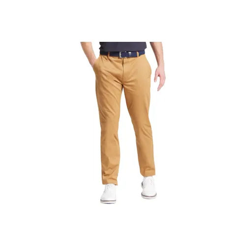 FOOTJOY Коричневый Мужской Повседневный Брюки